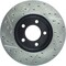 Centric Parts Sport Drilled/Slotted Brake Rotor, 127.61051L 127.61051L - alternate 4
